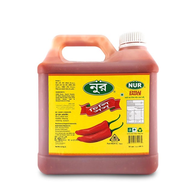 Nur Chili Sauce Jar- 4.5 Kg